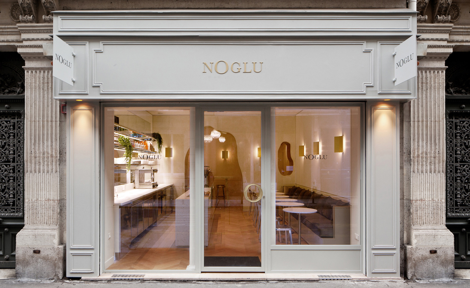 Restaurantul Noglu din Paris realizat de Mathieu Lehanneur.